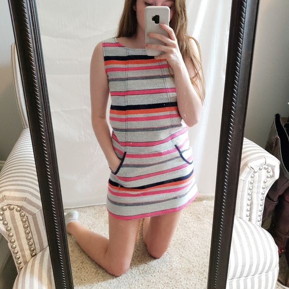 Colorful Striped Dress - Picture 2 of 7